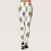 Leggings Drôle âne dit non ! (Dos)