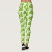 Leggings Drôle carnivore carnivore carnivore plante dessin  (Dos)
