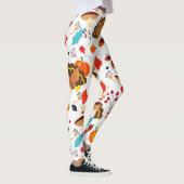 Leggings Drôle de grâces dabbing dindes (Droite)