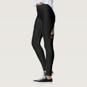 Leggings Drôle de la Girafe hors jeu Wink - Ajouter du text (Gauche)