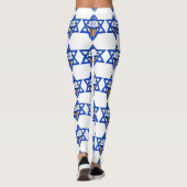 Leggings Drôle drapeau israélien glace (Dos)