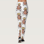 Leggings Drôle drôle de personnage de dessin animé de cafar (Dos)