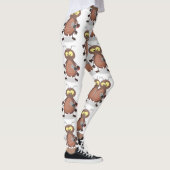 Leggings Drôle drôle de personnage de dessin animé de cafar (Droite)