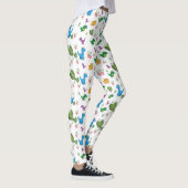 Leggings Drôle feuilles Dinosaur (Droite)