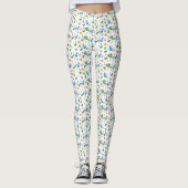Leggings Drôle feuilles Dinosaur (Devant)