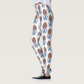 Leggings Drôle manuel dessin d'un médecin (Gauche)