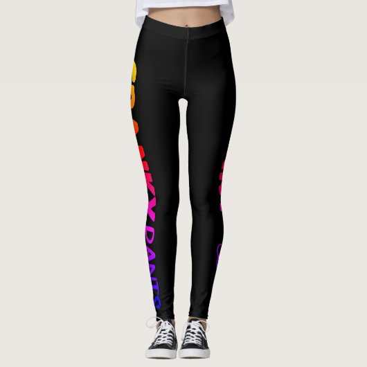 Leggings Drôle Pantalon Cranky (Devant)