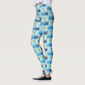 Leggings Drôle pélican de pêche (Gauche)