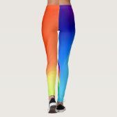 Leggings Drôle TieDye Aucun arc-en-ciel n'a été blessé ... (Dos)