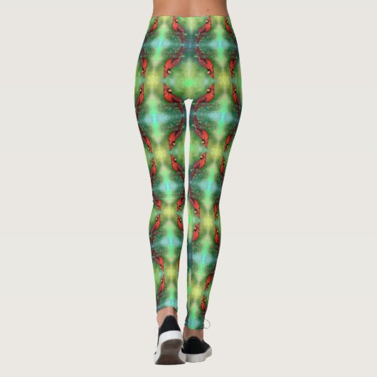 Leggings du Cardinal du Nord (Dos)