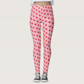 Leggings du coeur rouge (Devant)