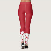 Leggings du coeur rouge (Dos)
