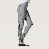 Leggings du concepteur à l'encre de main (Droite)