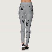 Leggings du concepteur à l'encre de main (Dos)