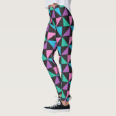 Leggings du concepteur de mode géométrique (Gauche)
