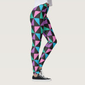 Leggings du concepteur de mode géométrique (Droite)
