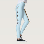Leggings du cône de pin bleu du Maine (Droite)
