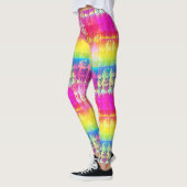 Leggings du crâne psychédélique (Gauche)