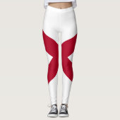 Leggings du drapeau de l'Alabama (Devant)