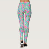 Leggings du Flamant rose Jungle Party (Dos)