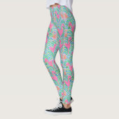 Leggings du Flamant rose Jungle Party (Gauche)