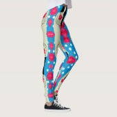 Leggings du jardin rose (Droite)