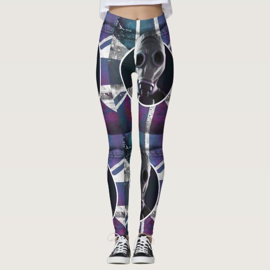 Leggings du masque à gaz britannique (Devant)
