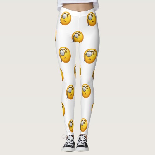 leggings du monocle émoji (Devant)