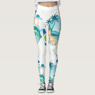 Leggings du Surf de l'île