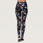 Leggings du Terrazzo noir (Dos)