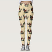 Leggings D'Uccle Bantams : Mille Fleur (Devant)