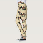 Leggings D'Uccle Bantams : Mille Fleur (Gauche)