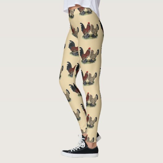 Leggings D'Uccle Bantams : Mille Fleur (Gauche)