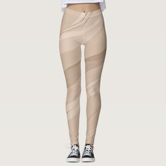 Leggings Dune de sable (Devant)