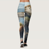 Leggings Dunes d'or (Dos)