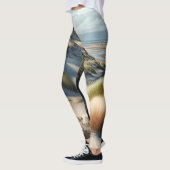 Leggings Dunes d'or (Gauche)