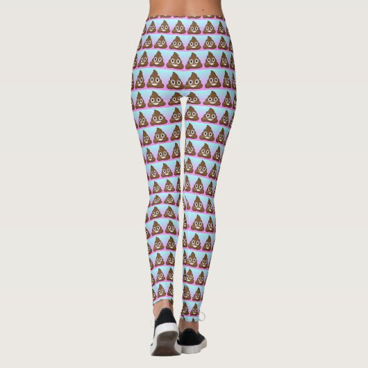 Leggings Dunette Emoji d'arc-en-ciel (Dos)