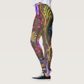 Leggings Dwainizms "fantaisie -" guêtres faites sur (Gauche)