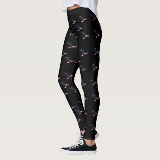 Leggings Eagle chauve patriotique (Gauche)