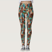 Leggings Earth Dragon Scales (Devant)