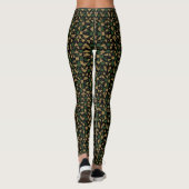 Leggings Earthy Geometric Mosaic Pattern (Dos)