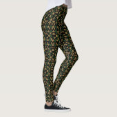 Leggings Earthy Geometric Mosaic Pattern (Droite)