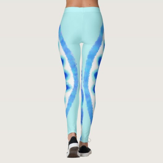 Leggings Eau bleue (Dos)