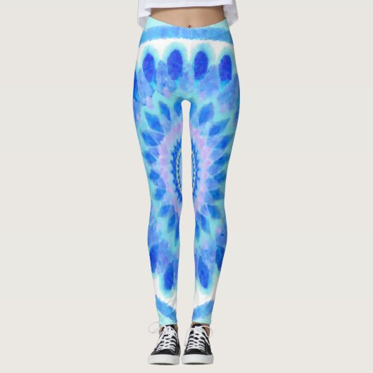 Leggings Eau bleue (Devant)