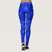 Leggings Eau céleste Queen Steampunk Armor Imaginaire (Dos)