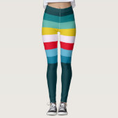 Leggings Eau de mer (Devant)