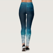 Leggings Eau de mer sous la mer (Dos)