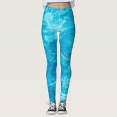 Leggings Eau de piscine turquoise (Devant)