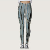 Leggings Eau du lac Bleu Beige (Devant)