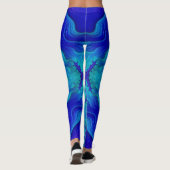 Leggings ~ Eaux bleues ~ Original (Dos)